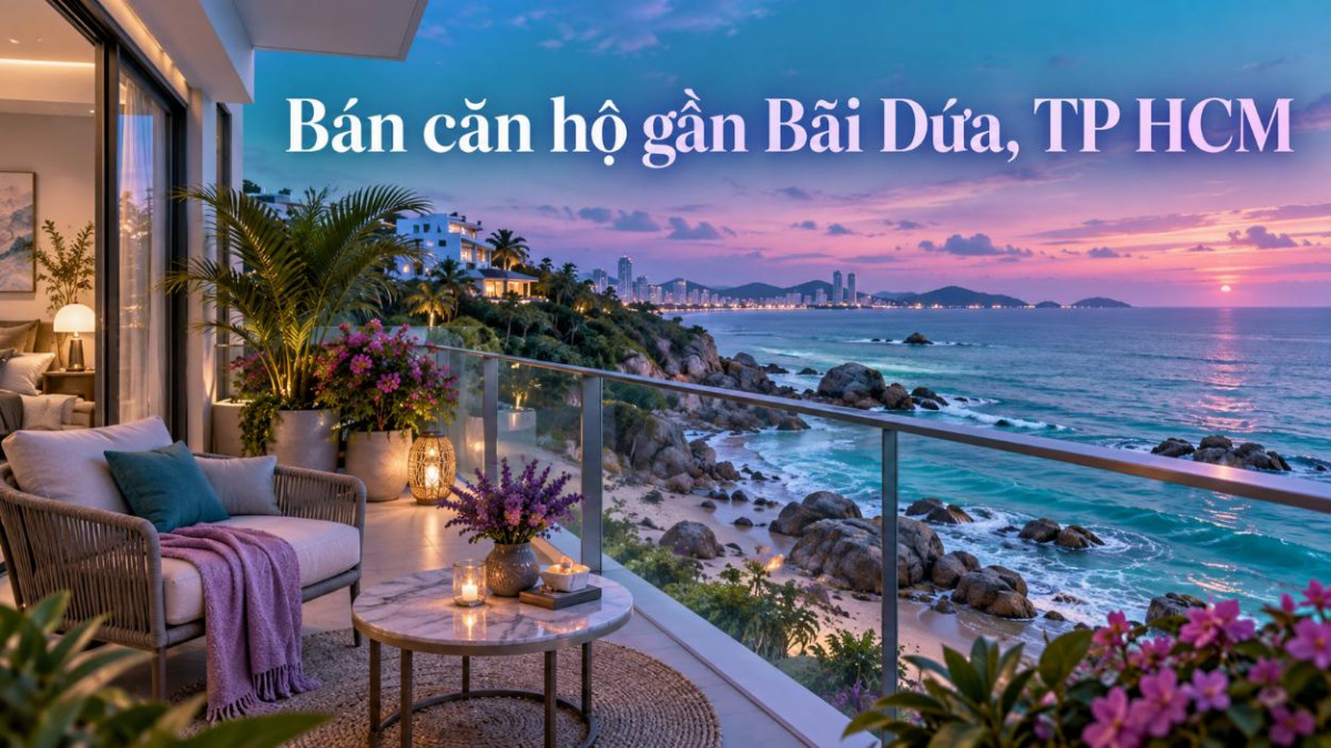 Bán căn hộ gần Bãi Dứa – gần biển, phù hợp ở và cho thuê