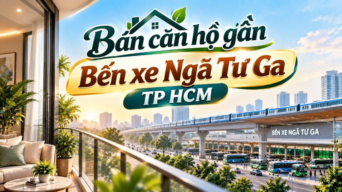 Bán căn hộ gần Bến xe Ngã Tư Ga – kết nối thuận tiện, dễ cho thuê