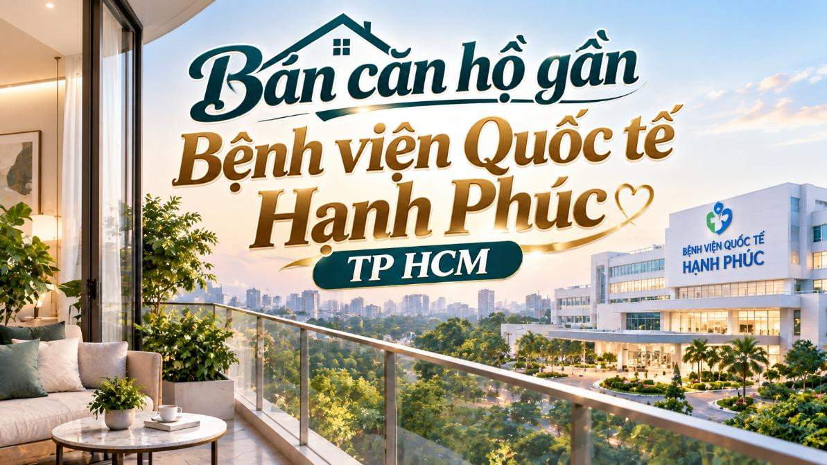 Bán căn hộ gần Bệnh viện Quốc tế Hạnh Phúc – tiện ở, dễ cho thuê