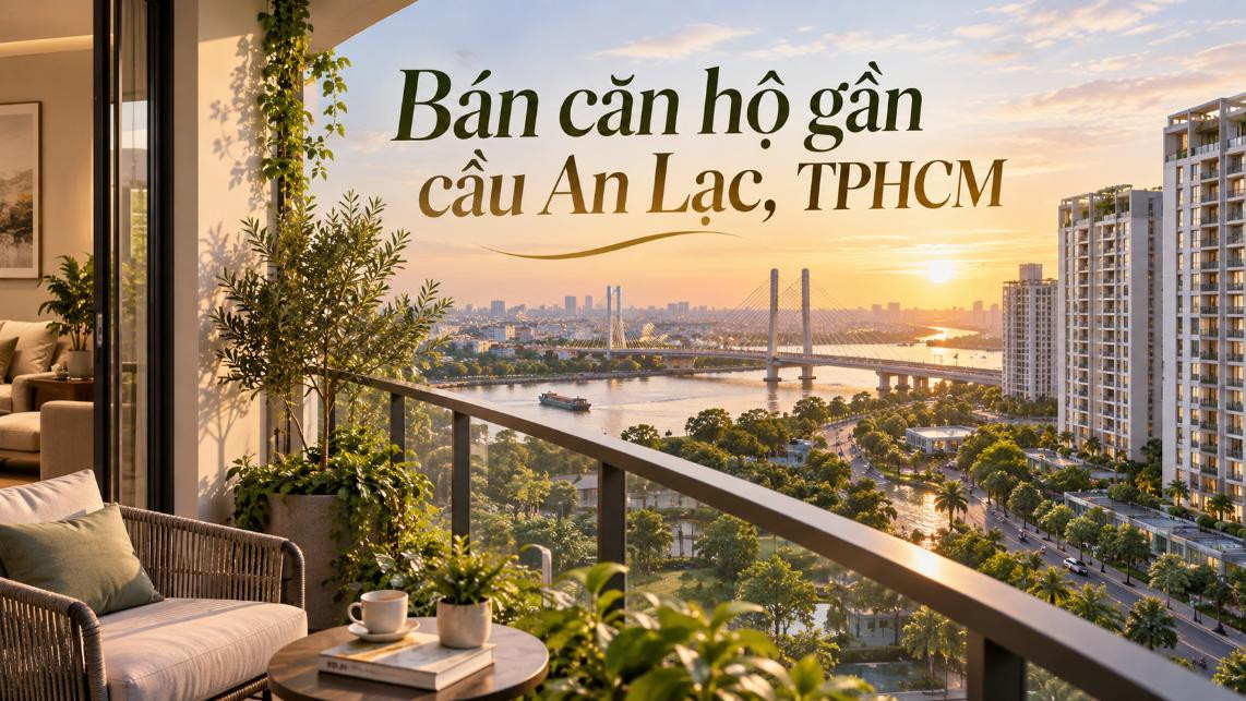 Bán căn hộ gần cầu An Lạc – thuận tiện di chuyển, dễ an cư