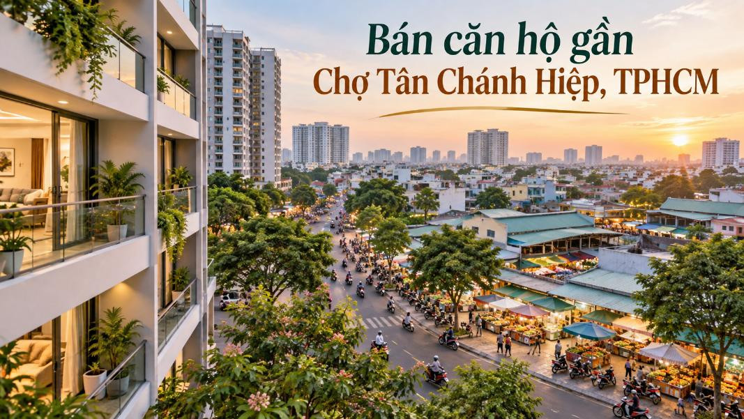 Bán căn hộ gần Chợ Tân Chánh Hiệp – tiện sinh hoạt, dễ cho thuê