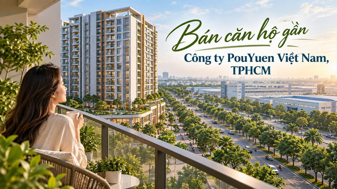 Bán căn hộ gần Công ty PouYuen Việt Nam – phù hợp người đi làm