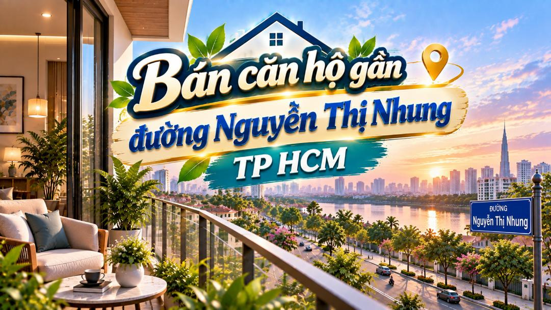 Bán căn hộ gần đường Nguyễn Thị Nhung – tiện ở, kết nối nhanh