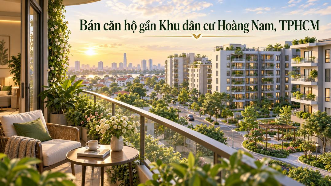 Bán căn hộ gần Khu dân cư Hoàng Nam – thuận tiện ở, dễ đầu tư