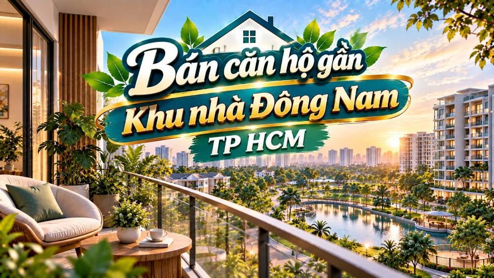 Bán căn hộ gần Khu nhà Đông Nam – thuận tiện ở và cho thuê