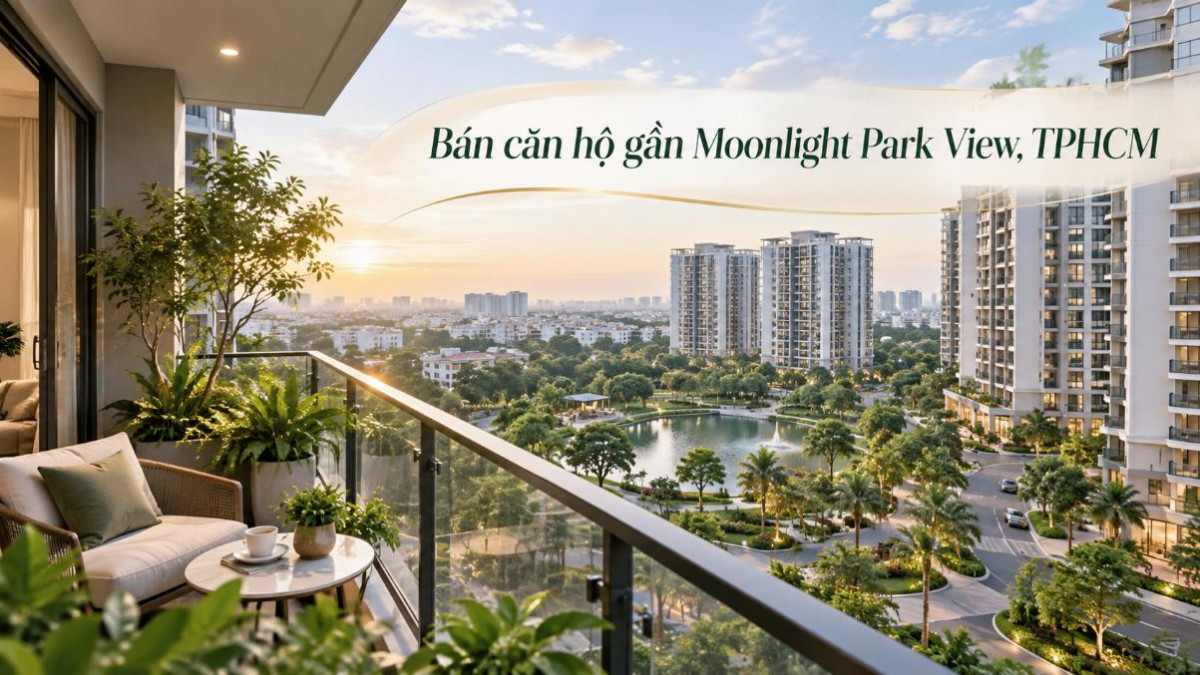 Bán căn hộ gần Moonlight Park View – gần tiện ích, dễ ở