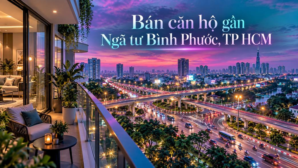 Bán căn hộ gần Ngã tư Bình Phước – thuận tiện đi lại, dễ khai thác
