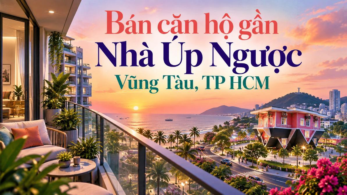 Bán căn hộ gần Nhà Úp Ngược – vị trí thuận tiện, dễ cho thuê