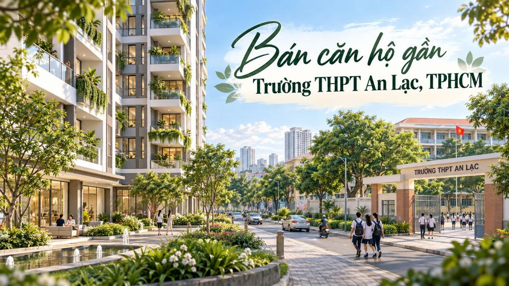 Bán căn hộ gần Trường THPT An Lạc – tiện học tập và sinh hoạt