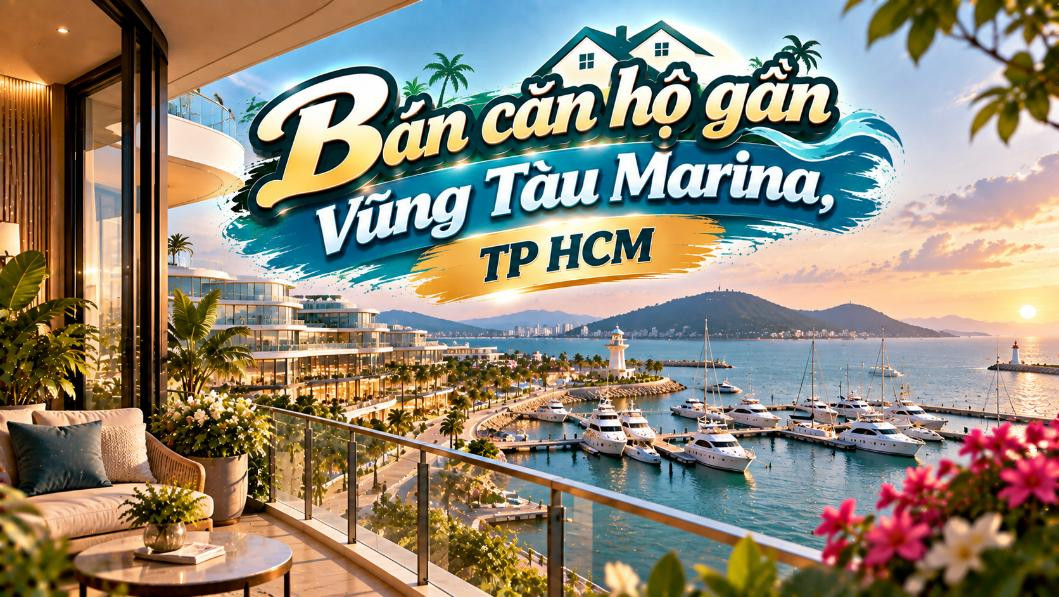 Bán căn hộ gần Vũng Tàu Marina – cảnh quan đẹp, phù hợp nghỉ dưỡng