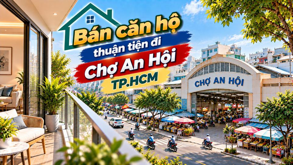 Bán căn hộ Hạnh Thông thuận tiện đi Chợ An Hội