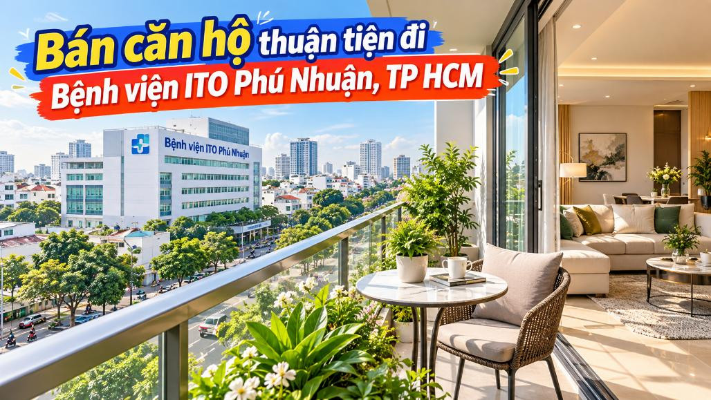 Bán căn hộ Nhiêu Lộc thuận tiện đi Bệnh viện ITO Phú Nhuận