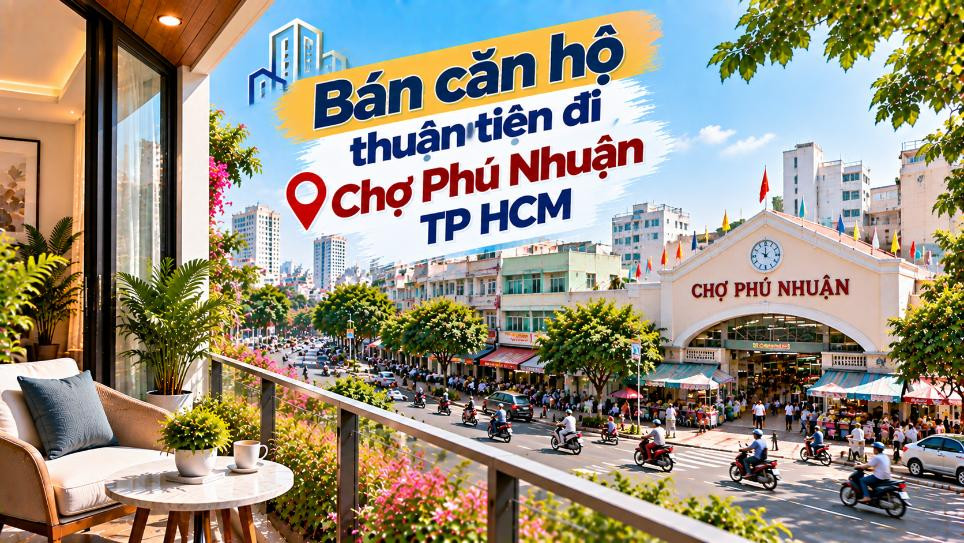 Bán căn hộ Nhiêu Lộc thuận tiện đi Chợ Phú Nhuận