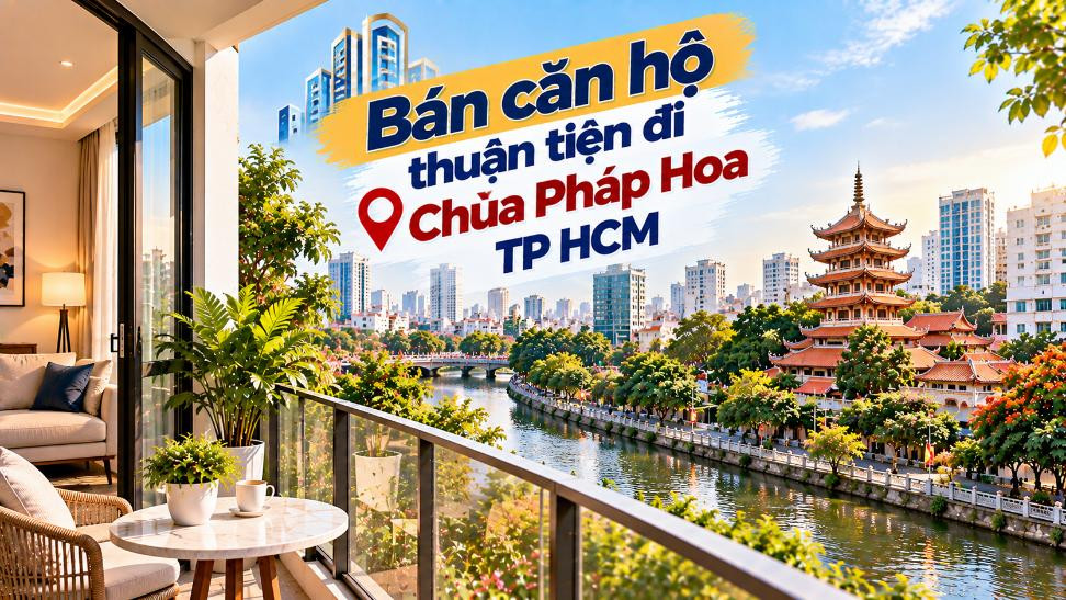 Bán căn hộ Nhiêu Lộc thuận tiện đi Chùa Pháp Hoa