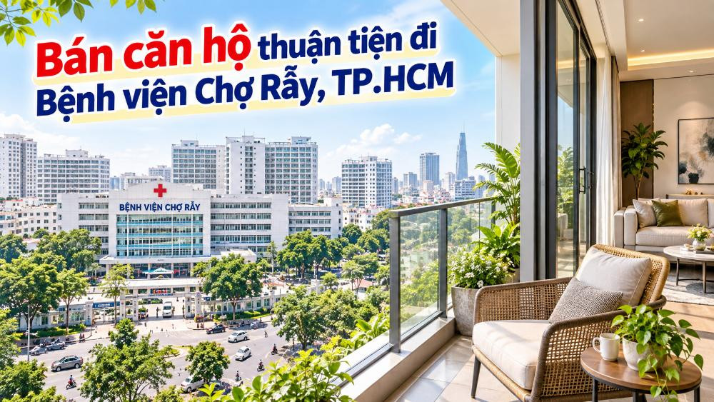Bán căn hộ Phú Định thuận tiện đi Bệnh viện Chợ Rẫy