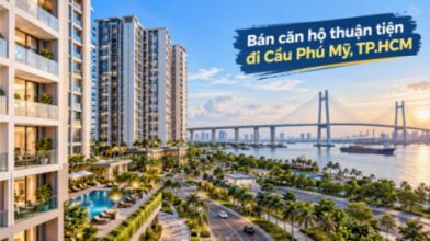 Bán căn hộ Tân Thuận thuận tiện đi Cầu Phú Mỹ