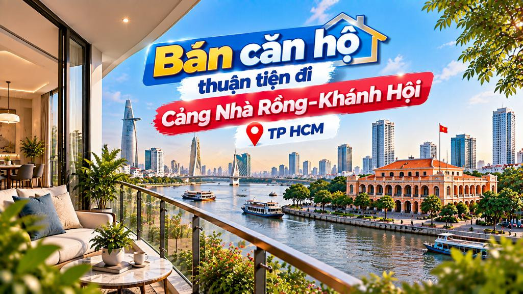 Bán căn hộ Vĩnh Hội thuận tiện đi Cảng Nhà Rồng – Khánh Hội