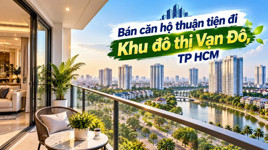Bán căn hộ Vĩnh Hội thuận tiện đi Khu đô thị Vạn Đô