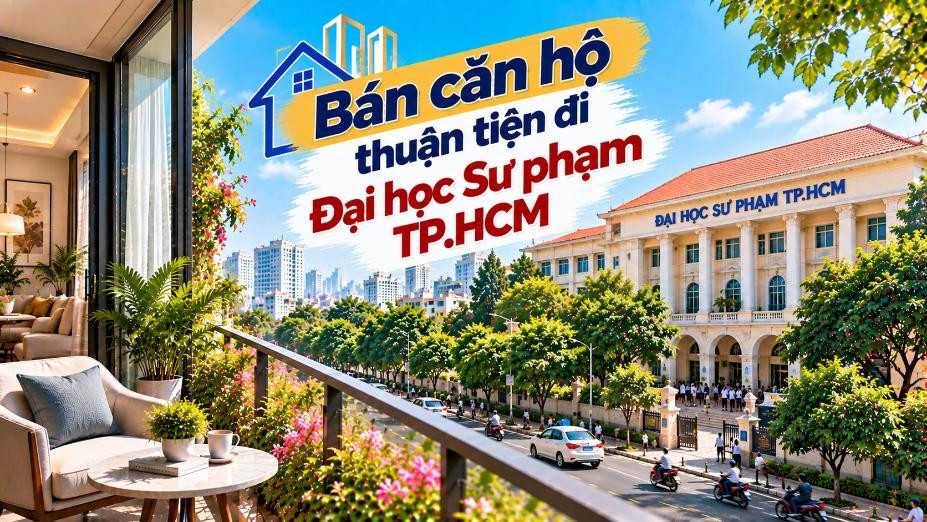 Bán căn hộ Vườn Lài thuận tiện đi Đại học Sư phạm TP.HCM