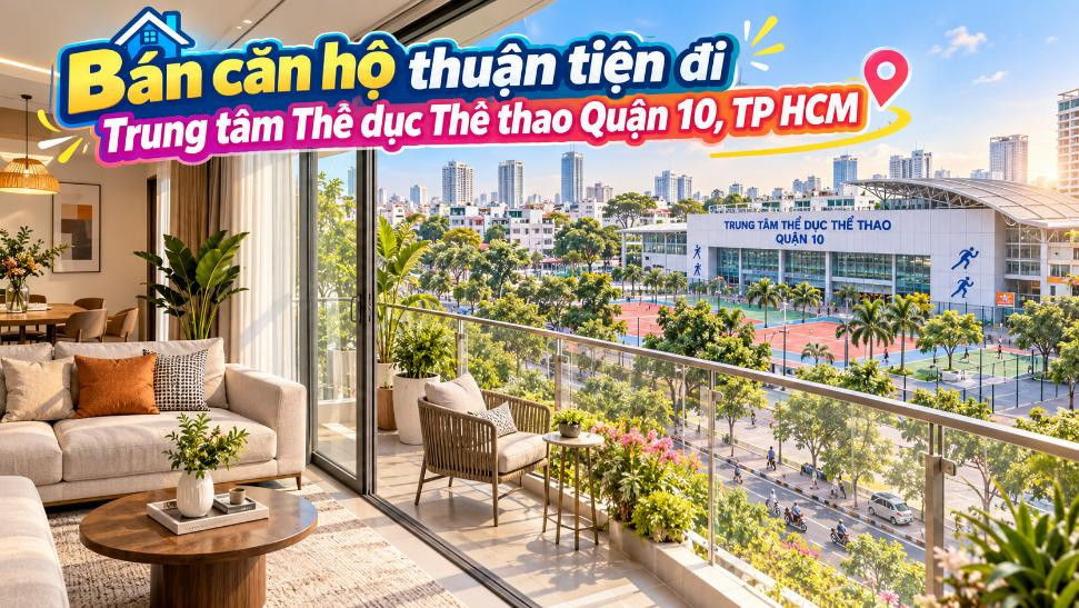 Bán căn hộ Vườn Lài thuận tiện đi Trung tâm TDTT Quận 10