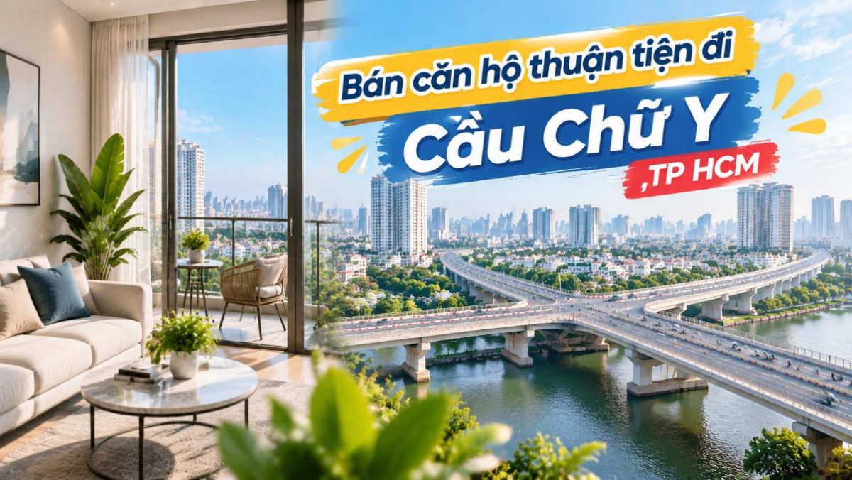 Bán căn hộ Xóm Chiếu thuận tiện đi Cầu Chữ Y