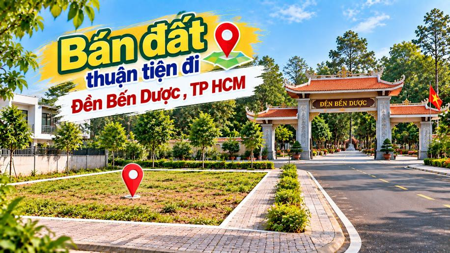 Bán đất Bình Mỹ thuận tiện đi Đền Bến Dược, phù hợp đầu tư