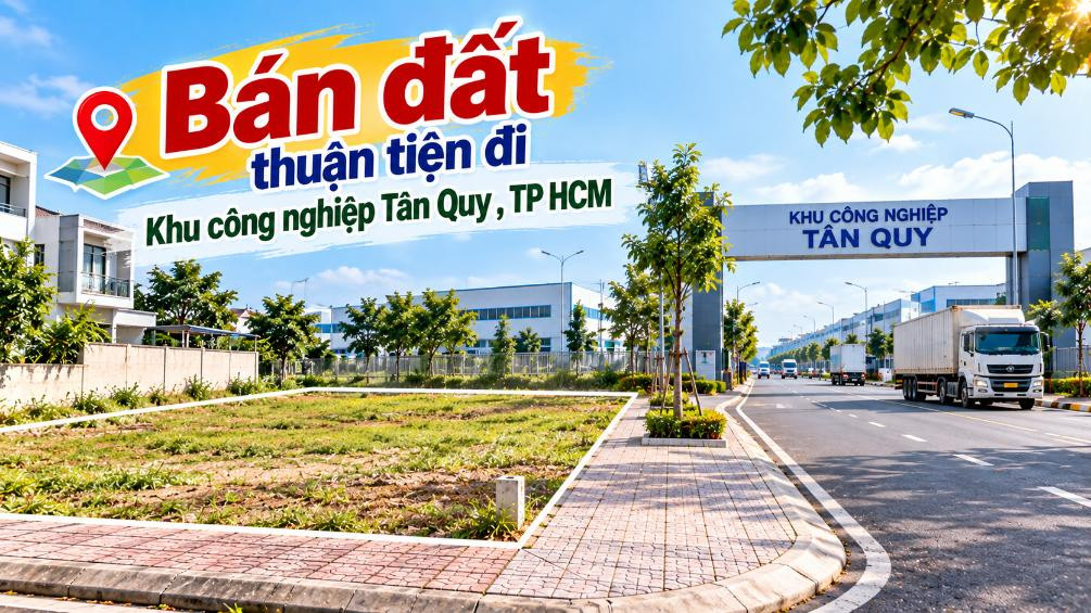 Bán đất Bình Mỹ thuận tiện đi Khu công nghiệp Tân Quy
