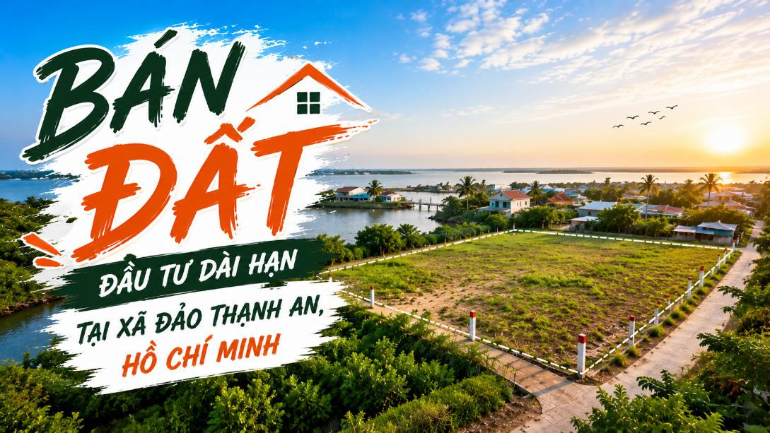 Bán đất đầu tư dài hạn tại xã đảo Thạnh An, TP.HCM