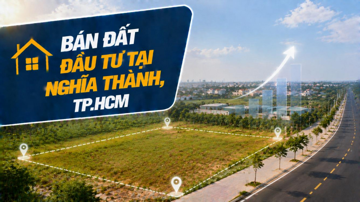 Bán đất đầu tư tại Nghĩa Thành, vị trí dễ kết nối