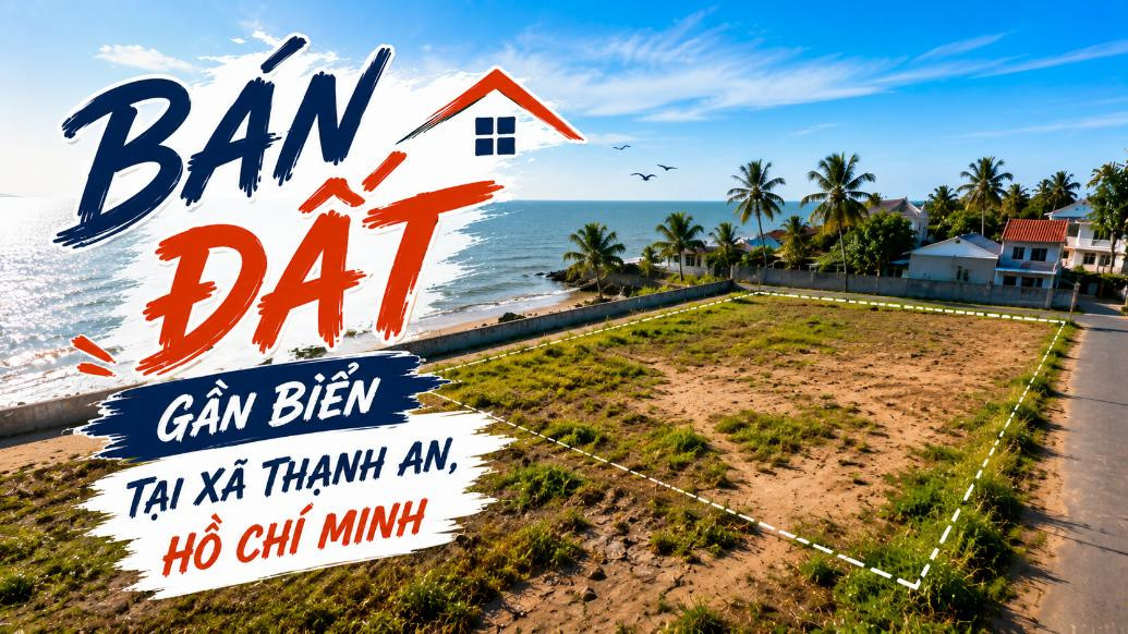 Bán đất gần biển xã Thạnh An, không gian thoáng và tiềm năng