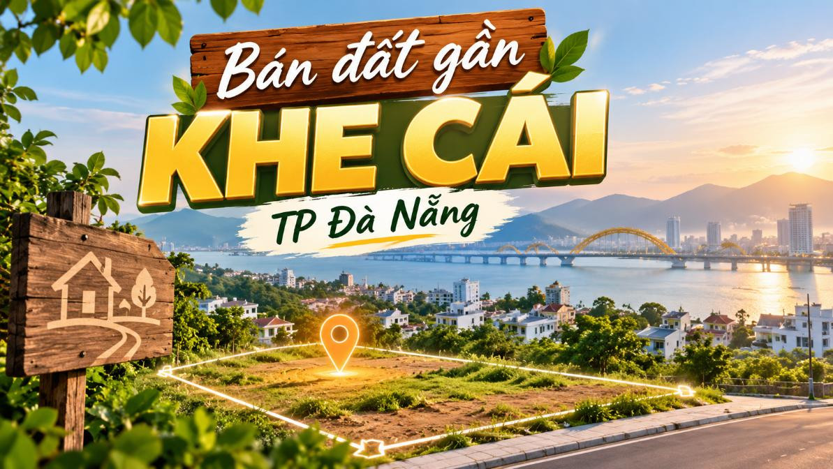 Bán đất gần Khe Cái, TP Đà Nẵng – phù hợp nhà vườn, đầu tư
