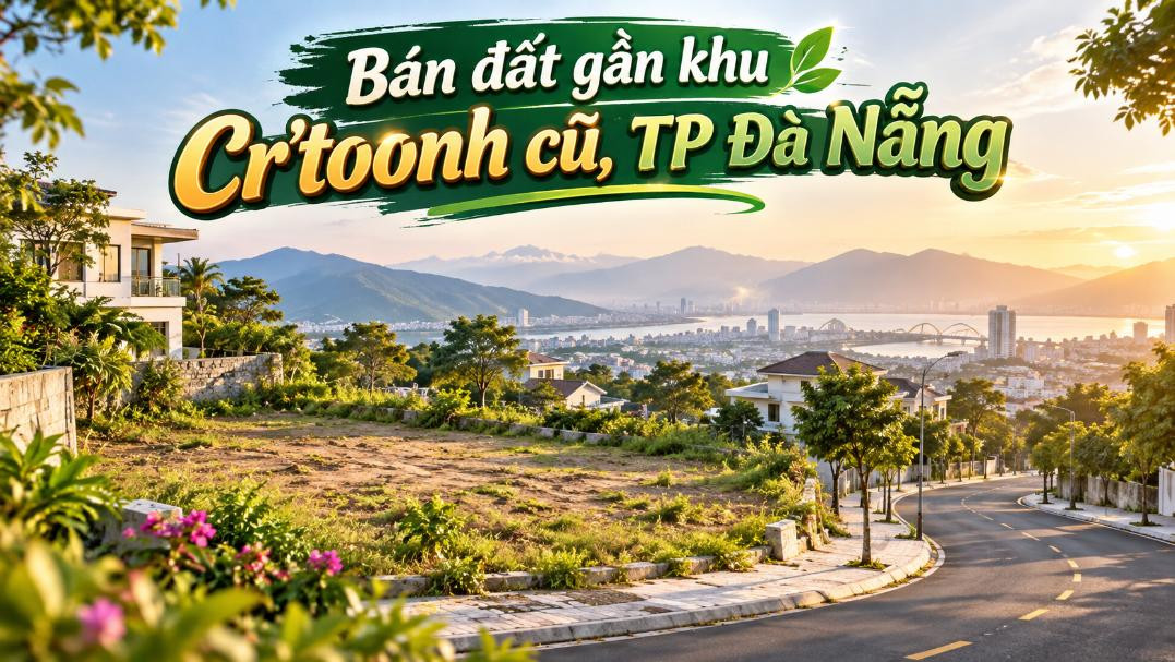 Bán đất gần khu Cr’toonh cũ – phù hợp nhà vườn, đầu tư dài hạn
