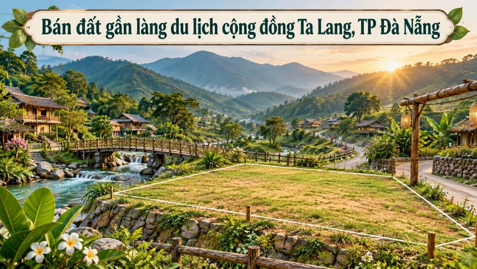Bán đất gần làng du lịch cộng đồng Ta Lang – tiềm năng nghỉ dưỡng sinh thái