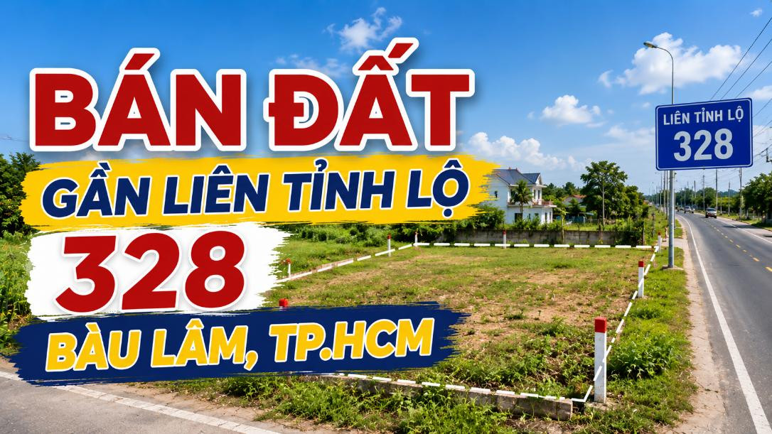 Bán đất gần Liên tỉnh lộ 328, Bàu Lâm, dễ kết nối