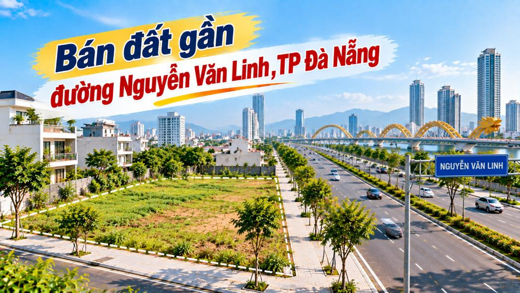 Bán đất gần Nguyễn Văn Linh – Chọn vị trí phố cho kế hoạch tương lai