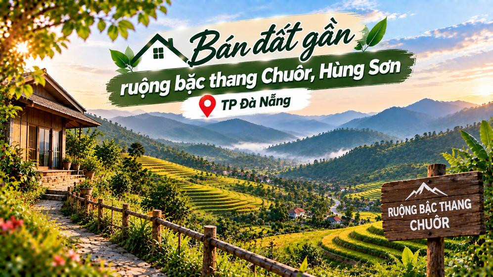 Bán đất gần ruộng bậc thang Chuôr – phù hợp homestay, nhà vườn