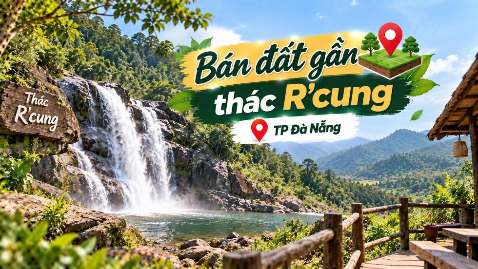 Bán đất gần thác R’cung – phù hợp nhà vườn, homestay