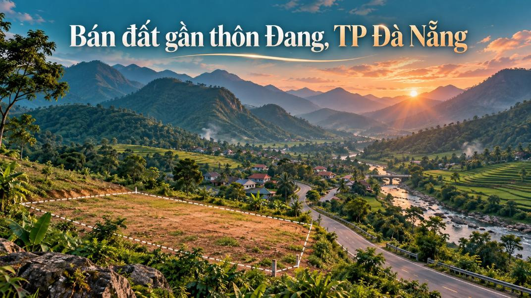 Bán đất gần thôn Đang – phù hợp nhà vườn, đầu tư