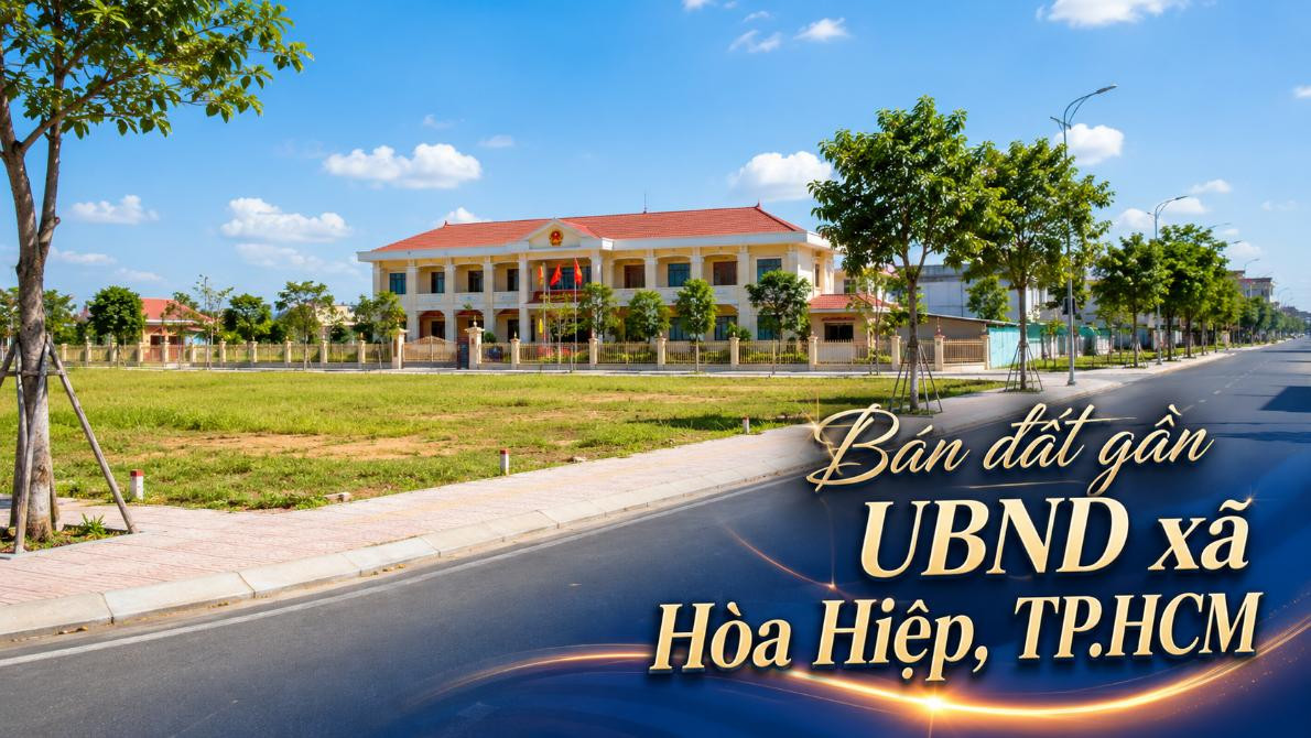 Bán đất gần UBND xã Hòa Hiệp, vị trí trung tâm