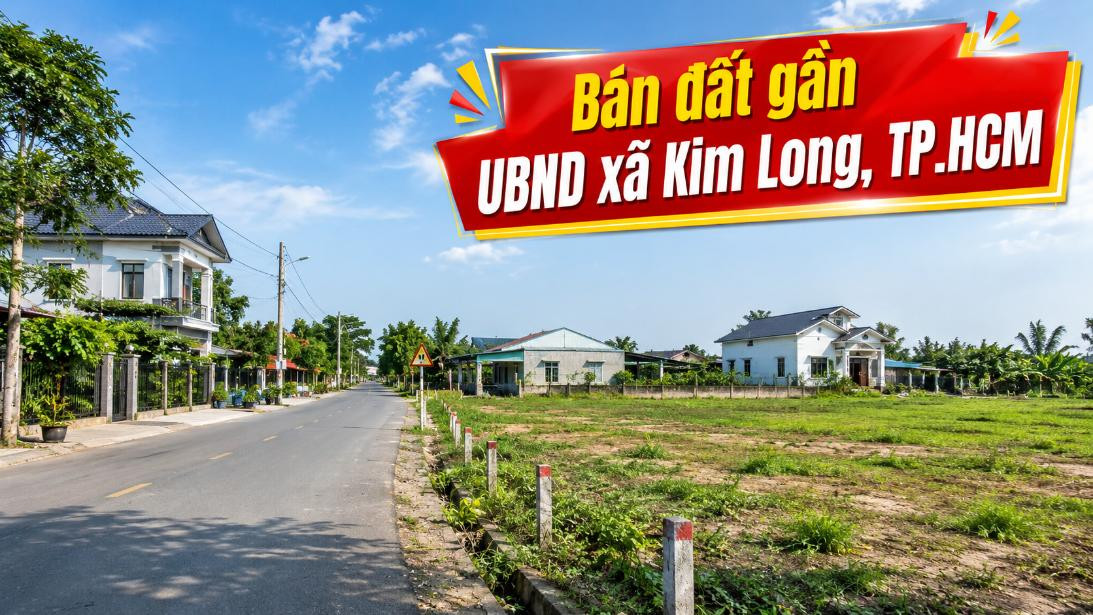 Bán đất gần UBND xã Kim Long, vị trí trung tâm dễ kết nối