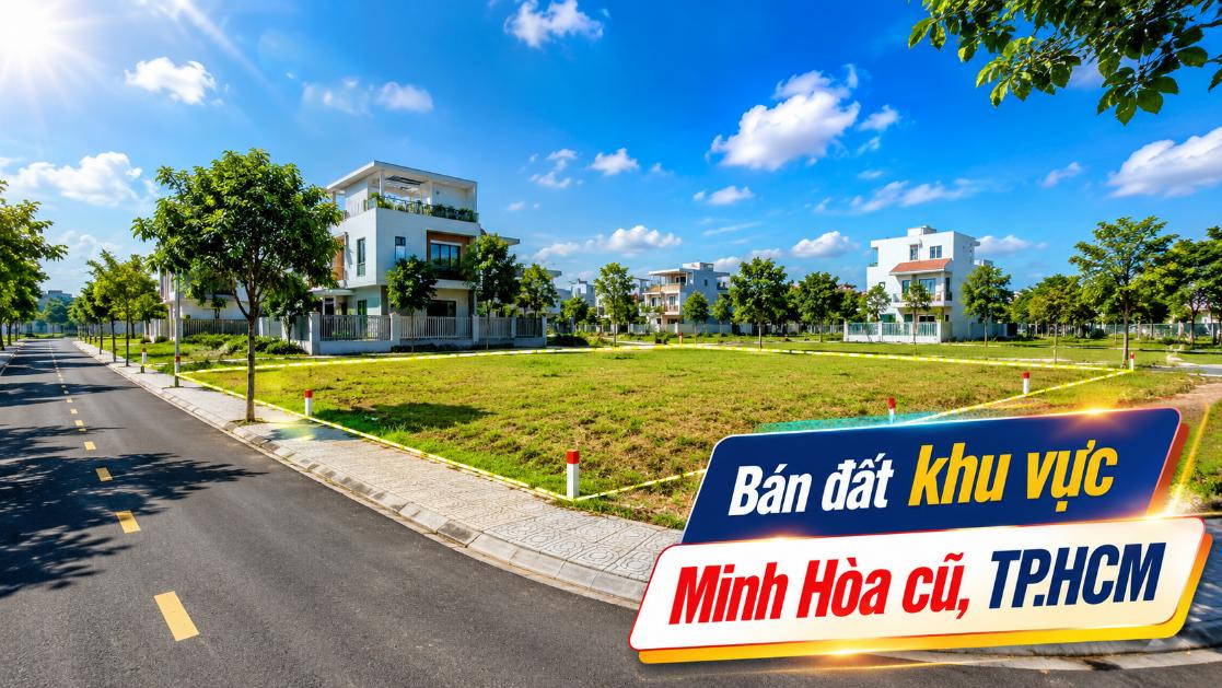 Bán đất khu vực Minh Hòa cũ, nhiều diện tích lựa chọn