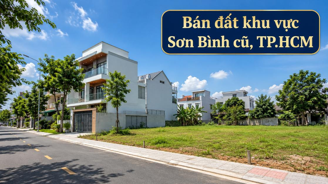 Bán đất khu vực Sơn Bình cũ, nhiều diện tích lựa chọn