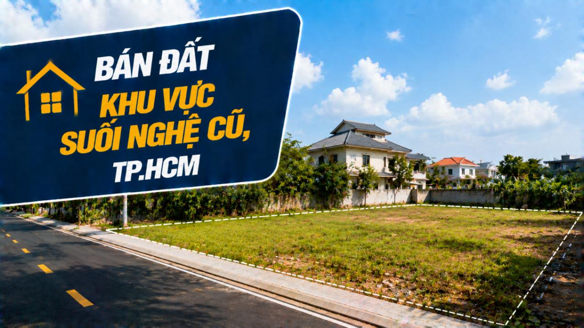 Bán đất khu vực Suối Nghệ cũ, nhiều diện tích lựa chọn