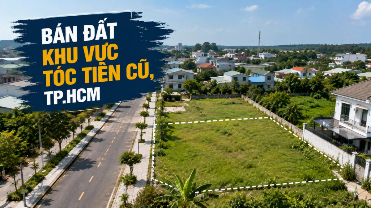 Bán đất khu vực Tóc Tiên cũ, nhiều diện tích lựa chọn