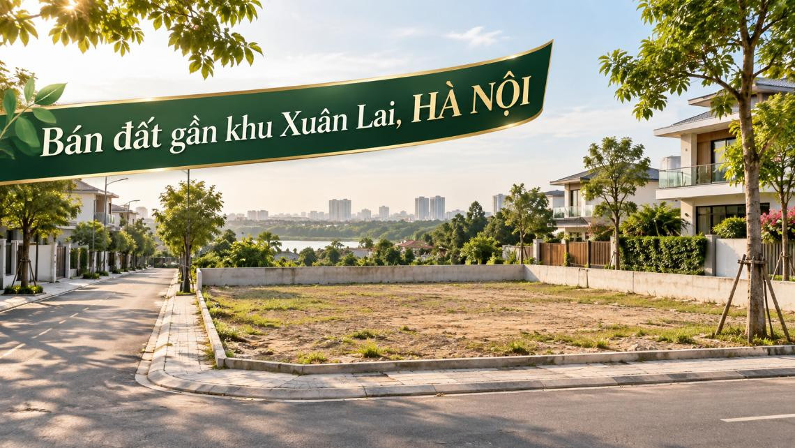 Bán đất khu Xuân Lai, Đa Phúc, phù hợp nhà vườn và đầu tư