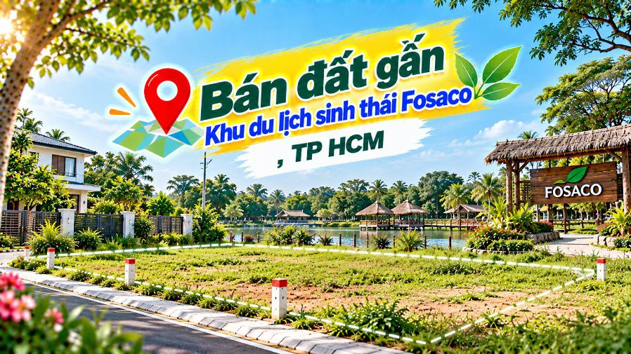 Bán đất Nhuận Đức gần Khu du lịch sinh thái Fosaco