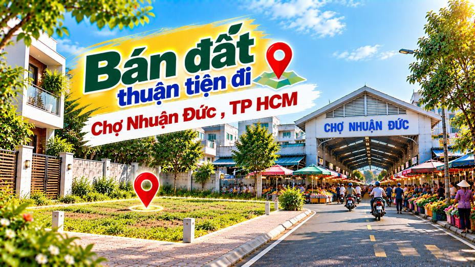 Bán đất Phú Hòa Đông thuận tiện đi Chợ Nhuận Đức, tiềm năng dài hạn