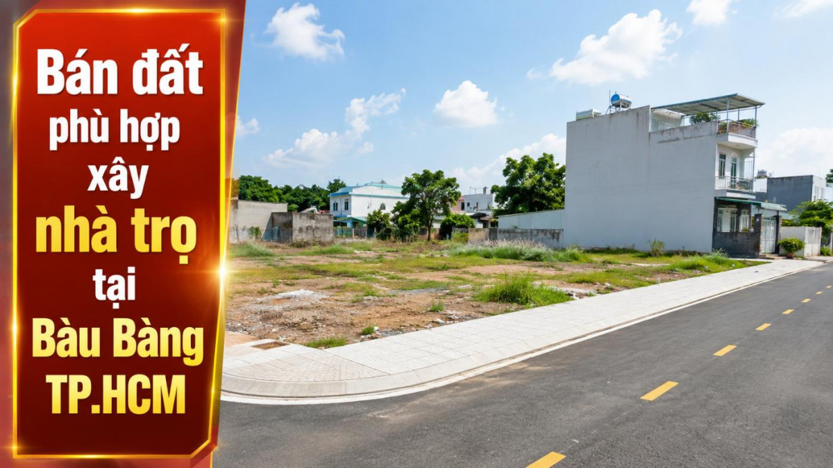 Bán đất phù hợp xây nhà trọ tại Bàu Bàng, gần khu công nghiệp