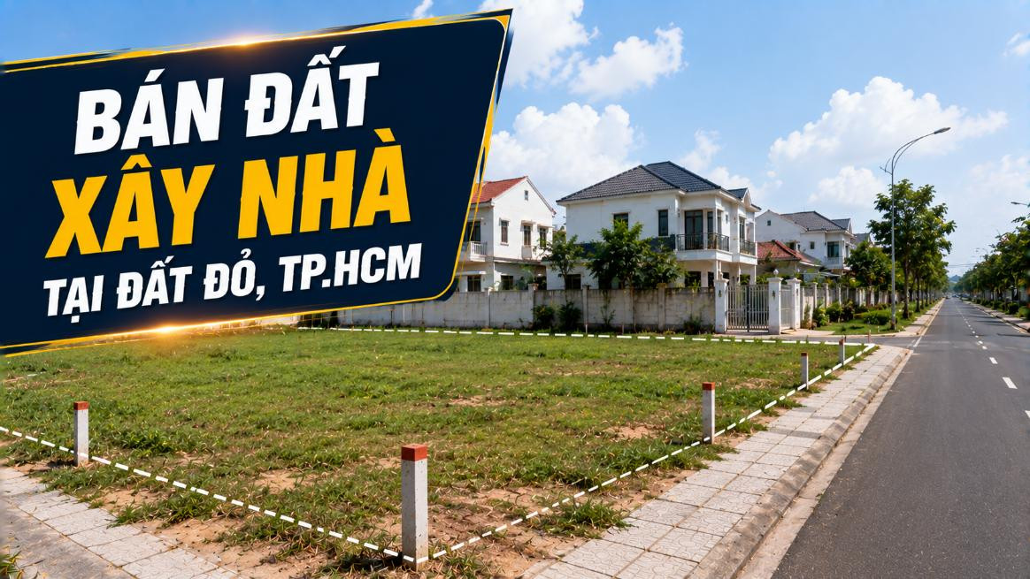 Bán đất xây nhà tại Đất Đỏ, vị trí thuận tiện an cư
