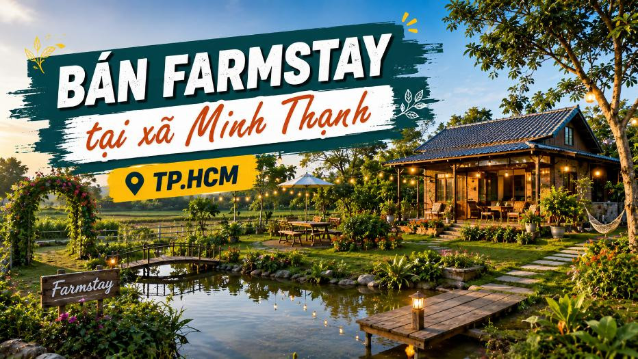 Bán farmstay tại Minh Thạnh, kết hợp vườn và nghỉ dưỡng